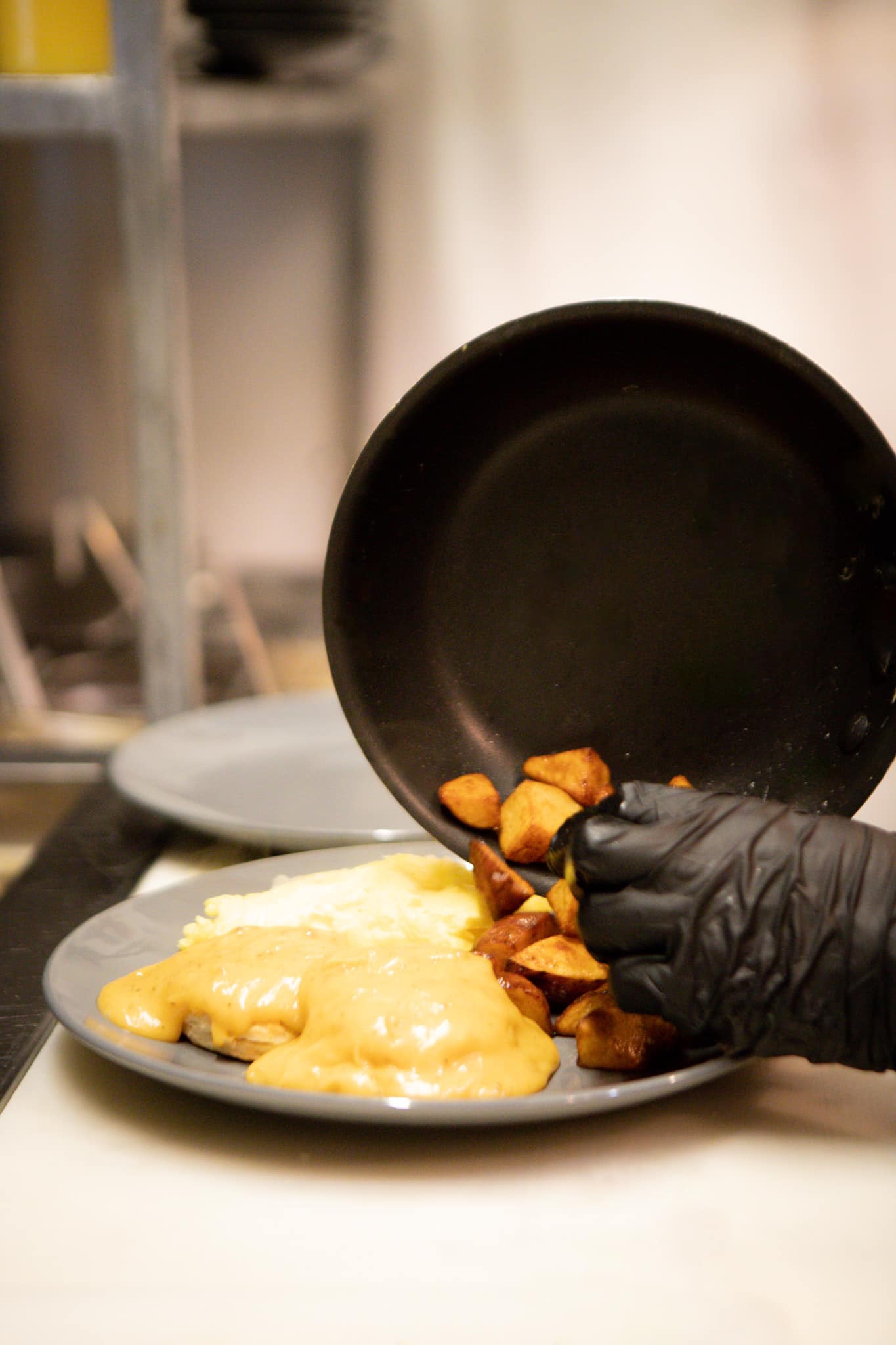 Brunch plate at Sunrise on 39th Kansas City — vibrant American Mexican fusion dish