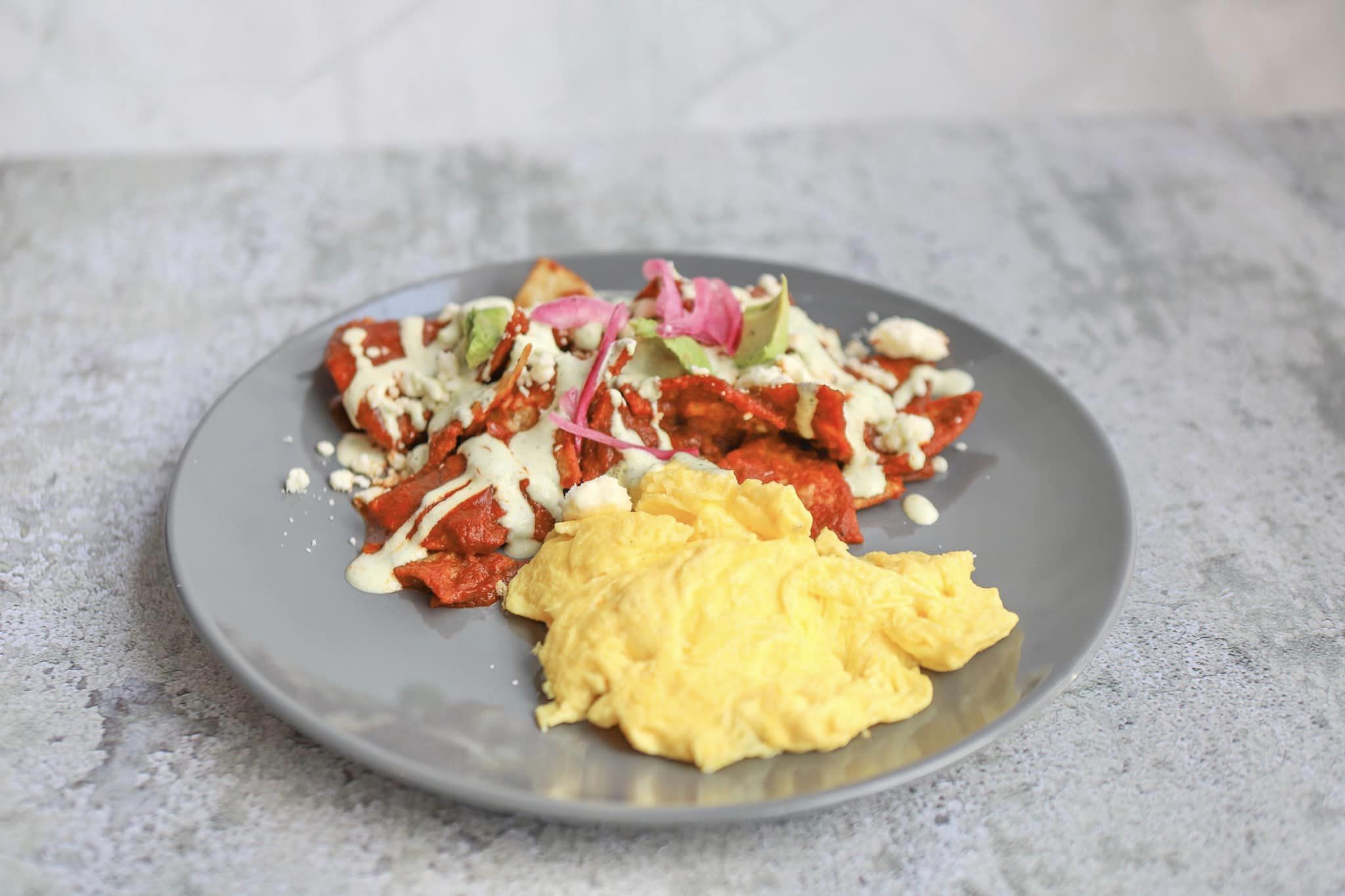 Delicious brunch dish at Sunrise on 39th — Mexican brunch specialty in Midtown Kansas City